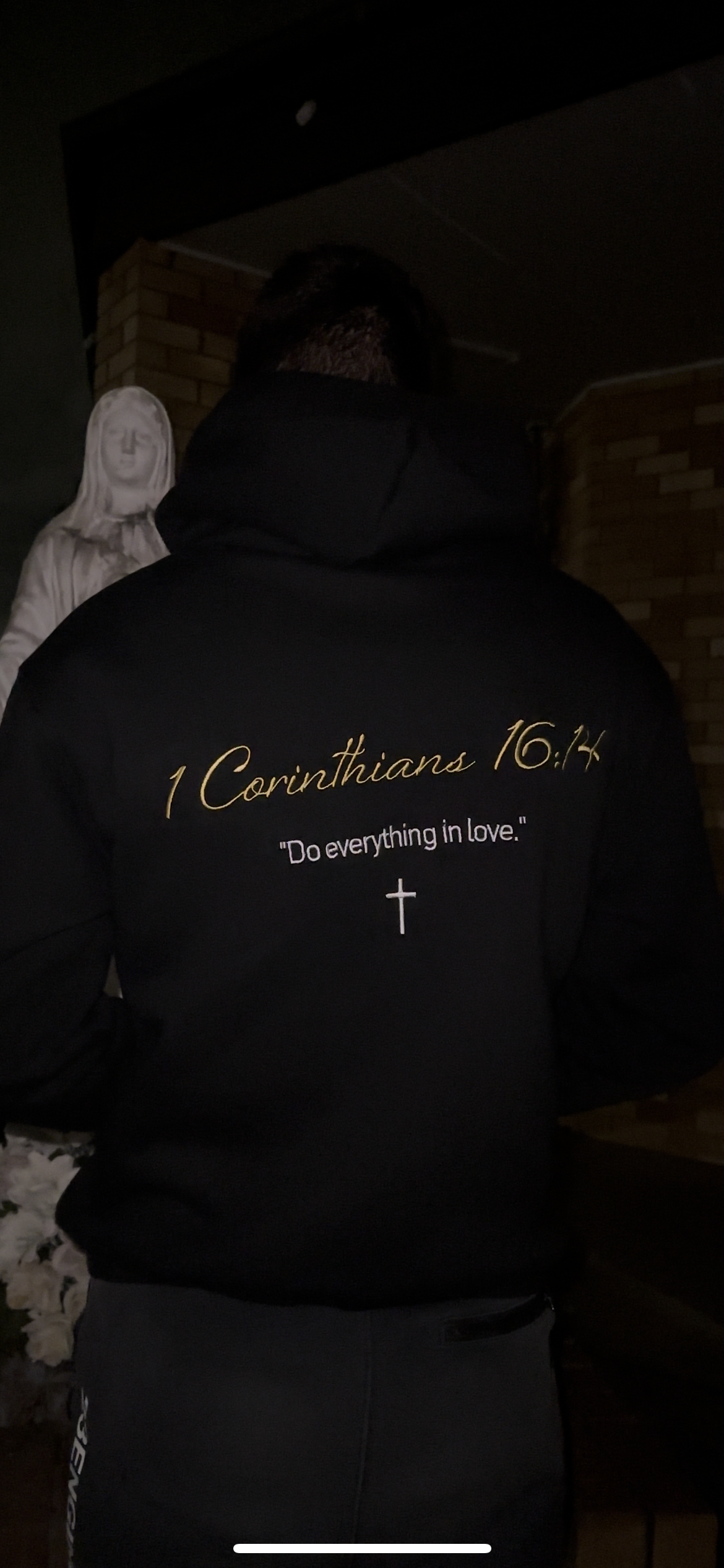 1 Corinthians 16:14 - Golden Rule Collection - BLACK