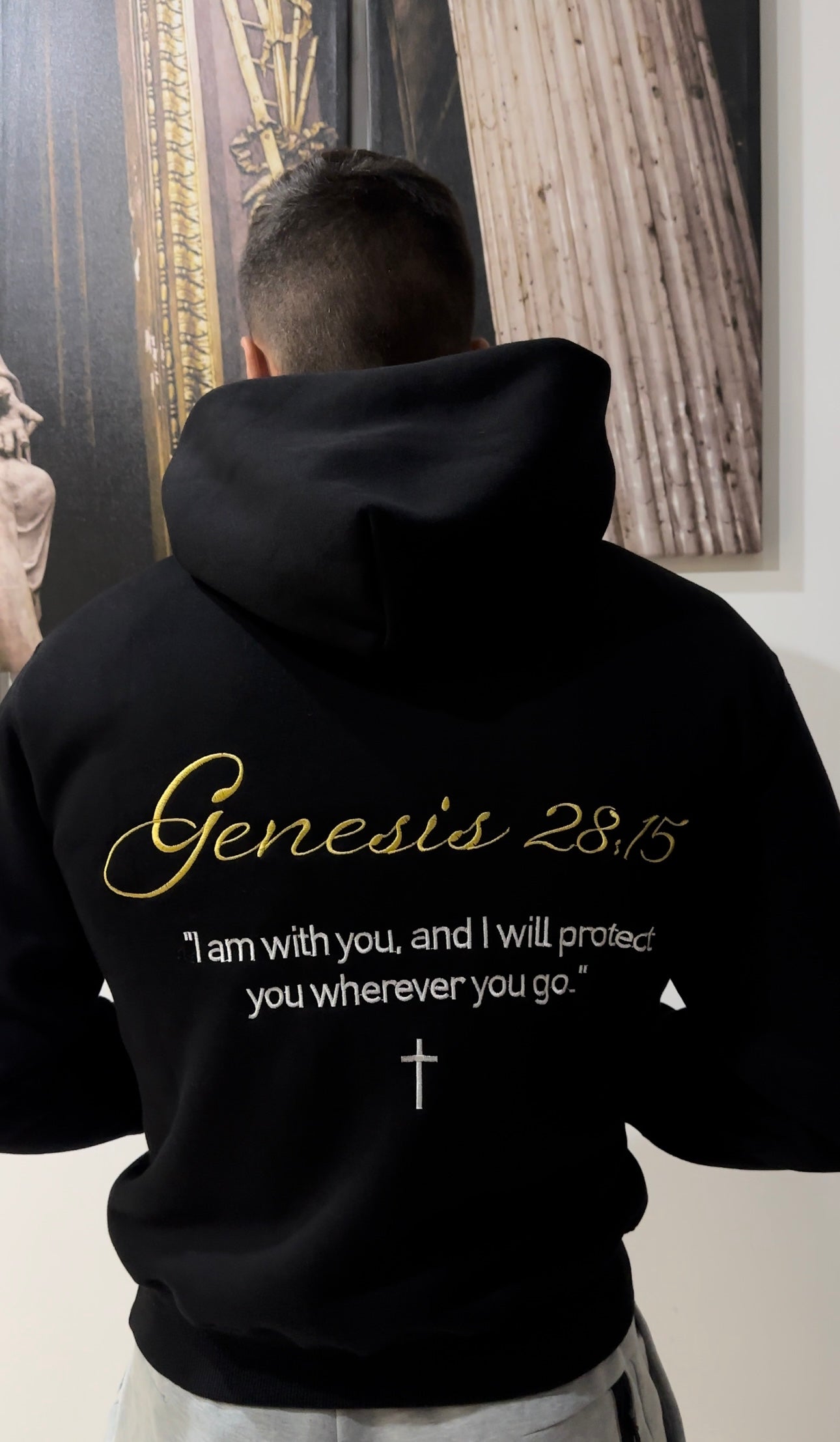 Genesis 28:15 - Golden Rule Collection - BLACK