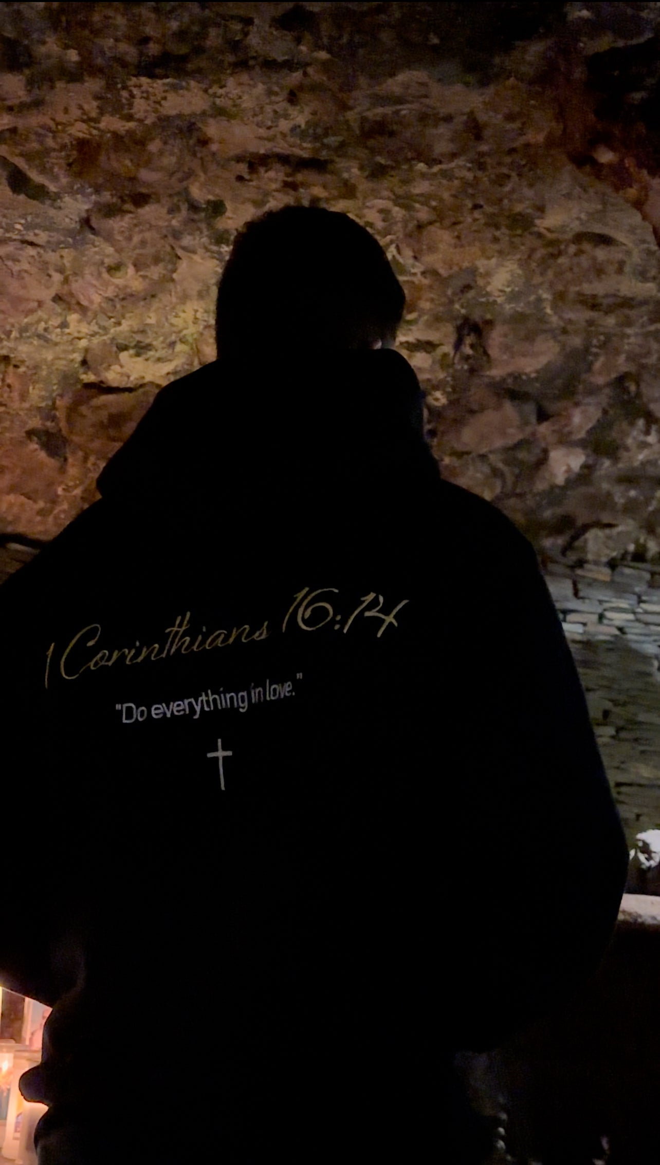 1 Corinthians 16:14 - Golden Rule Collection - BLACK