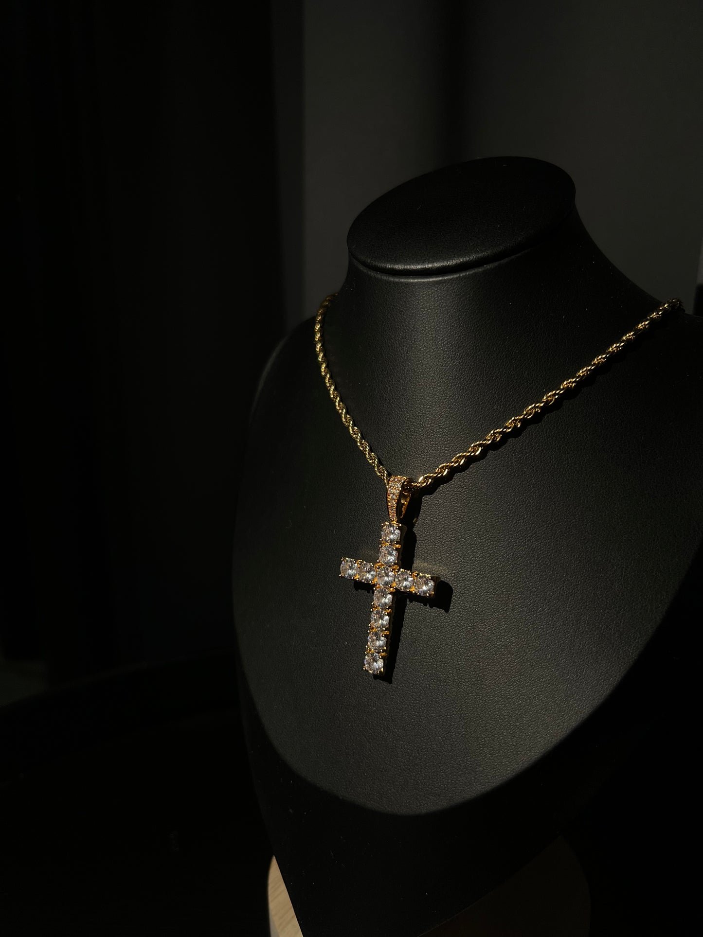 WOF Diamond Cross Necklace