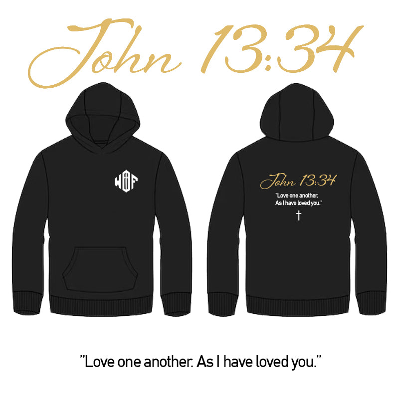 John 13:34 - Golden Rule Collection - BLACK