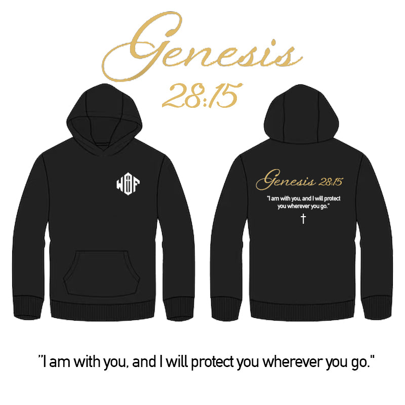 Kids - Genesis 28:15 - Golden Rule Collection - BLACK