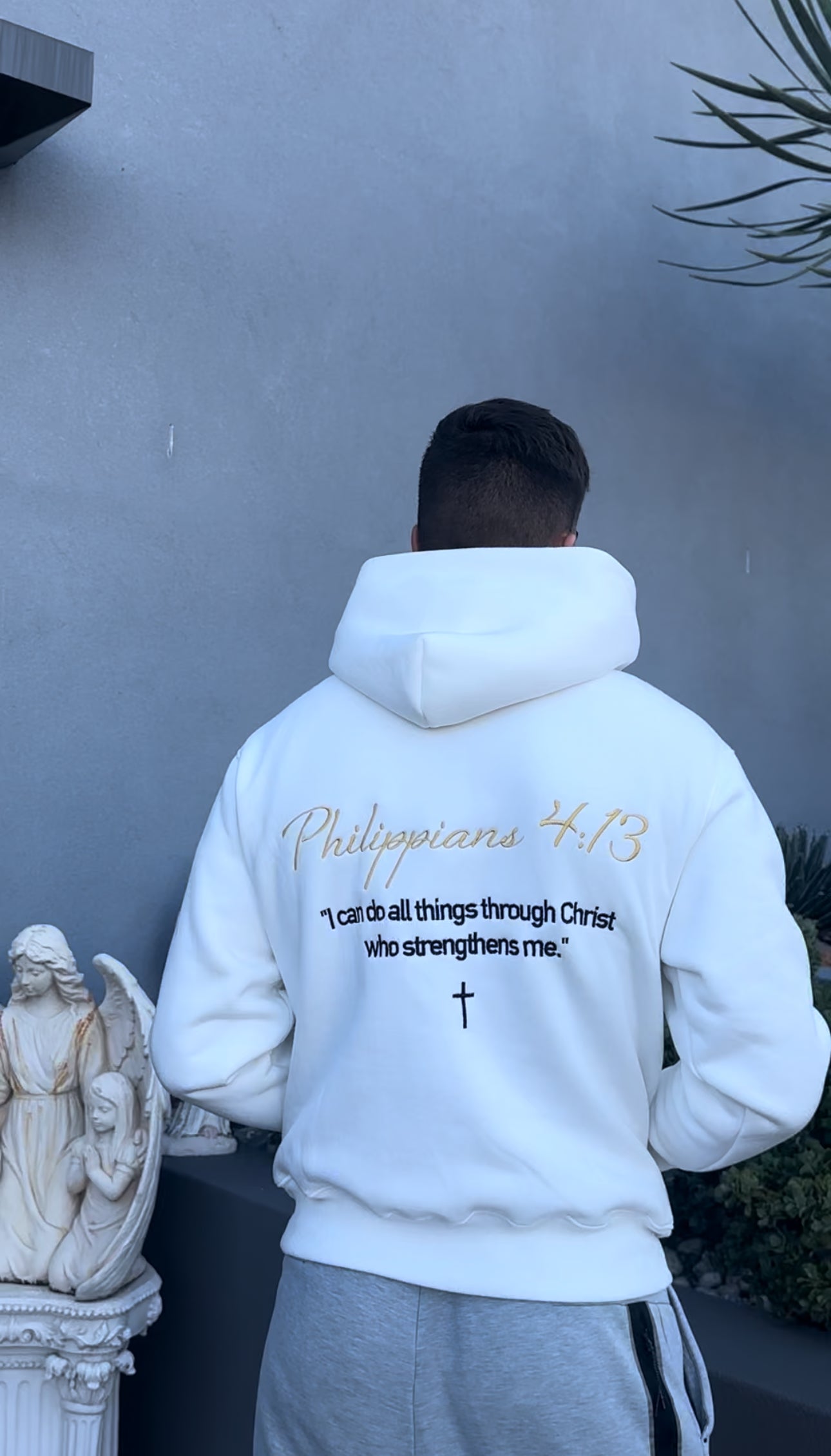Philippians 4:13- Golden Rule Collection - WHITE