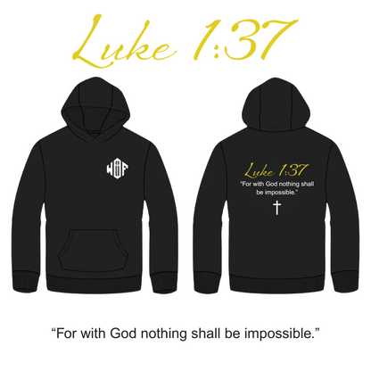 Luke 1:37 - Golden Rule Collection - BLACK